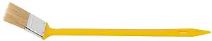 Кисть радиаторная, натуральная светлая щетина, желтая пластиковая ручка 2" (50 мм) FIT